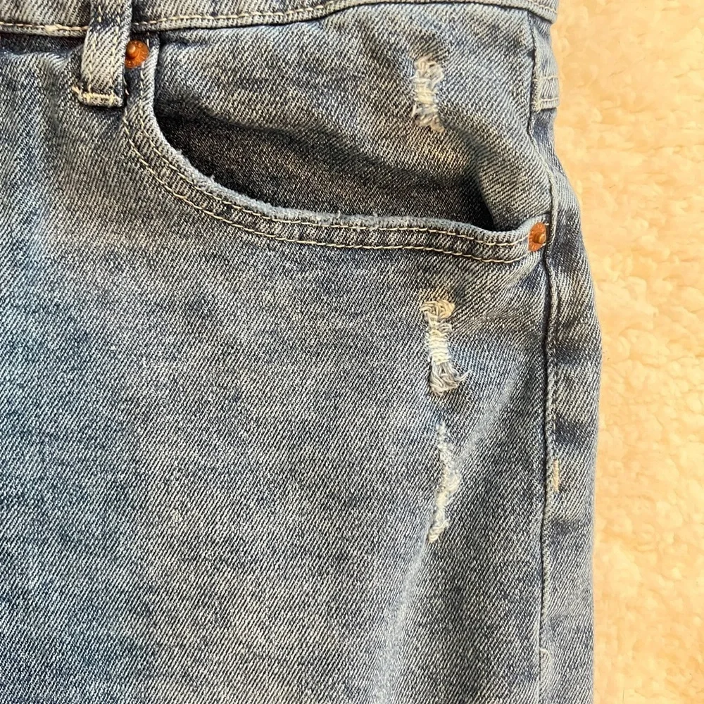 Rewash Blue Flare super high rise Jeans